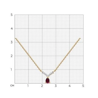 Колье Sokolov 4070015 45см 1,44гр. 