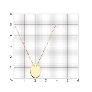 Колье Sokolov 51-170-01889-1 38-42см 1,52гр. 