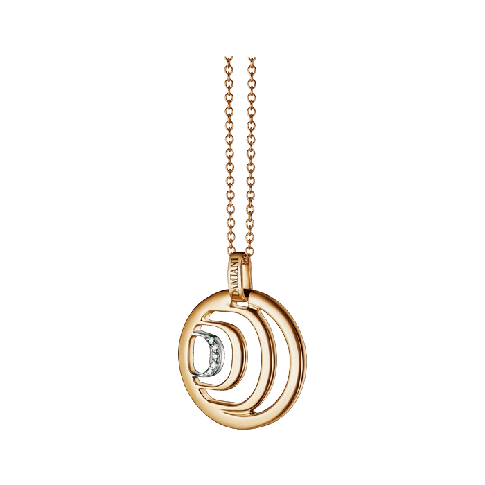 Колье Damiani 11797/4595 д 45см 9,5гр, 0,02ct. 