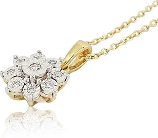 Колье Goldos Premium SDP2667 45см 2,3гр 0,05ct.  - фото 2