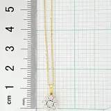 Колье Goldos Premium SDP2667 45см 2,3гр 0,05ct. 