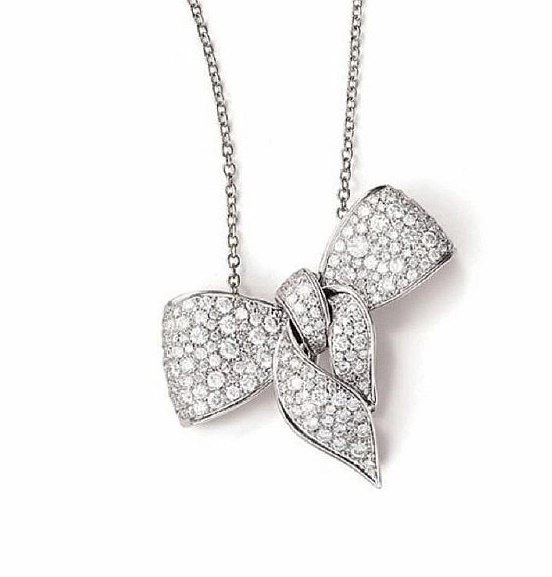 Колье Damiani 8882 д 45см 8,2гр 1,52ct. 