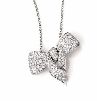 Колье Damiani 8882 д 45см 8,2гр 1,52ct. 