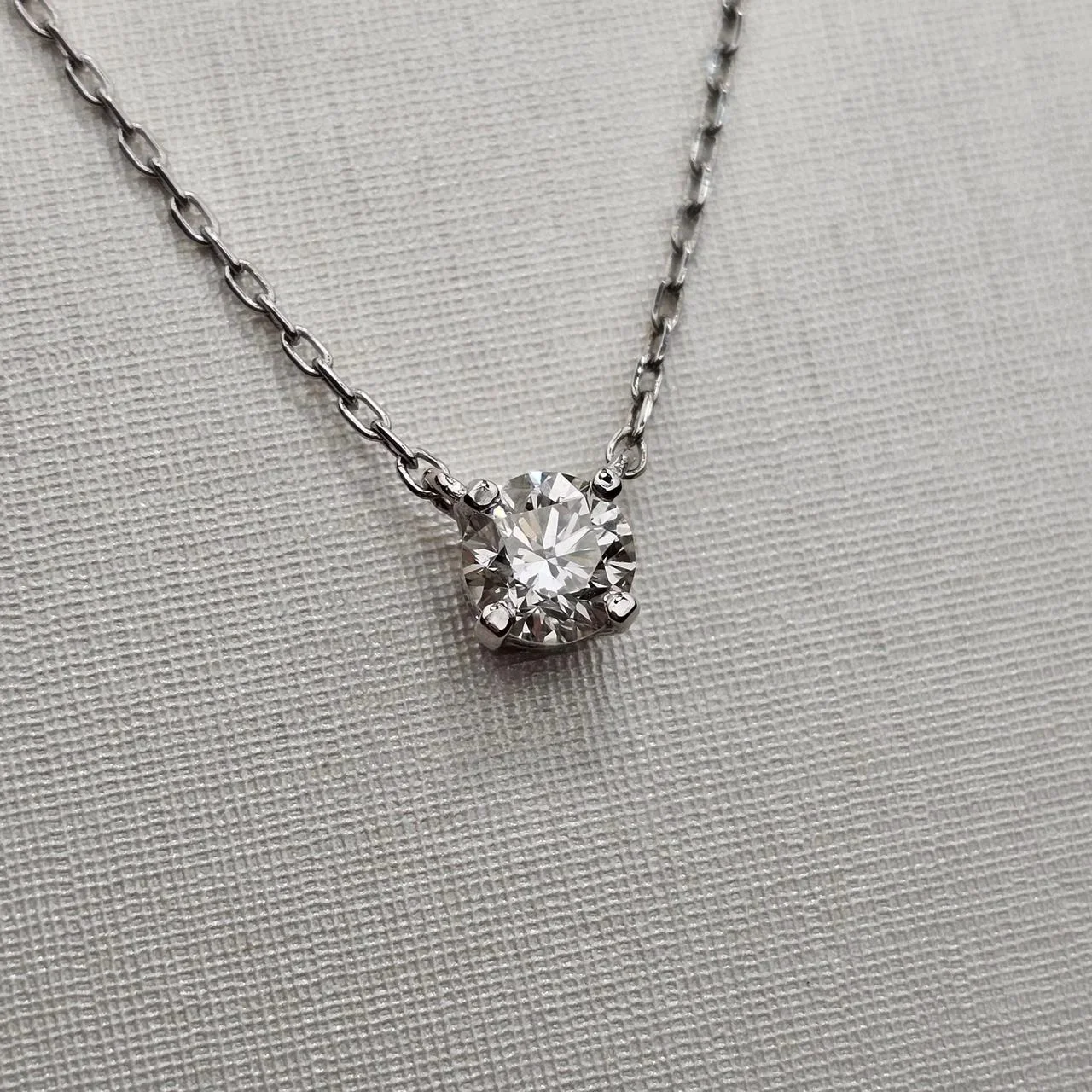Колье Deimantas 116140000 0,45Ct SI1/H VG-Cut 46см  - фото 4
