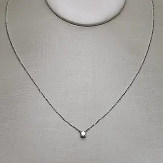 Колье Deimantas 116140016 0,33Ct SI1/J VG-Cut 46см 