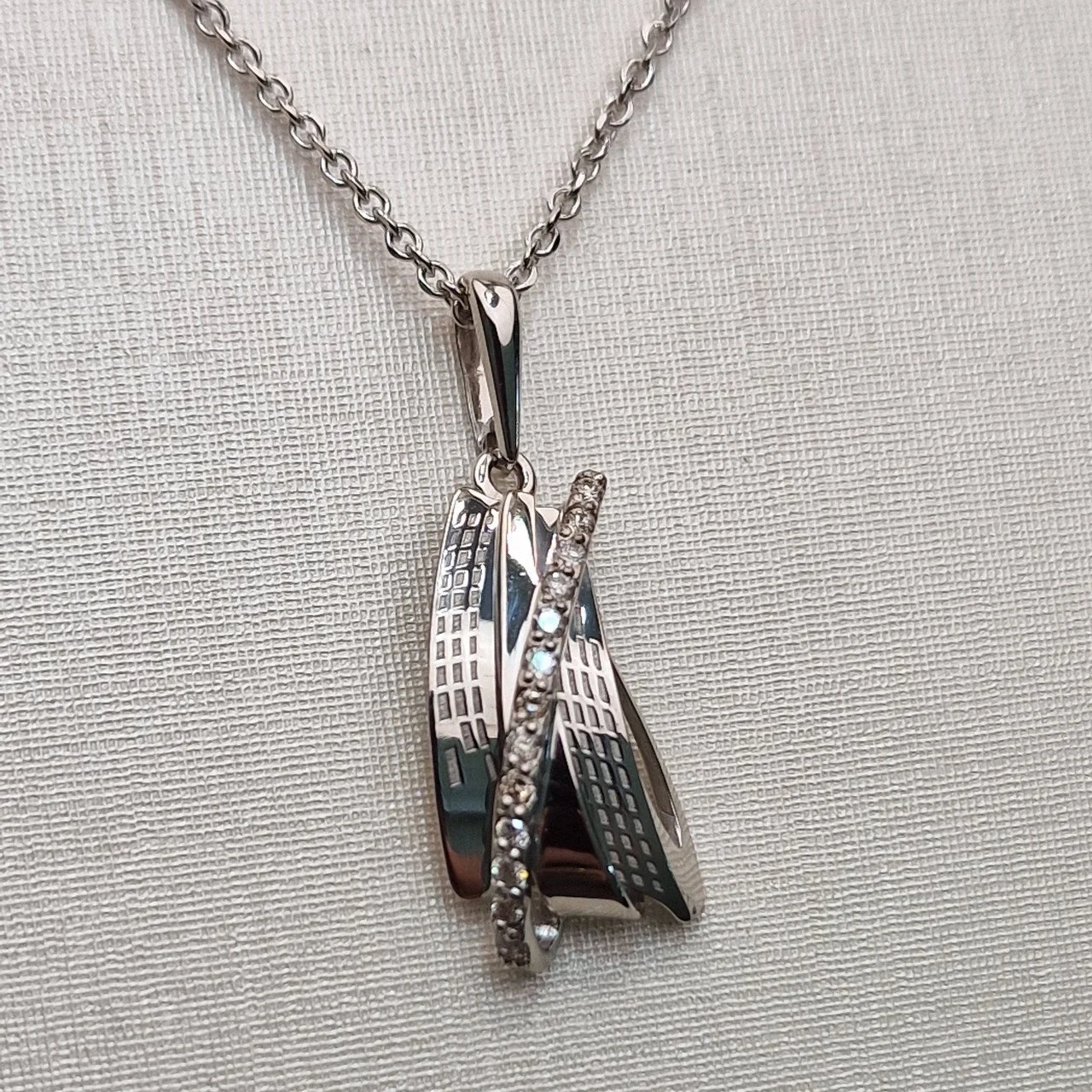 Колье Deimantas 102764961 50см 1,39гр 0,122ct. 