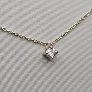 Кулон Deimantas 115578676 0.106Ct VS2/J VG-Cut 45см 