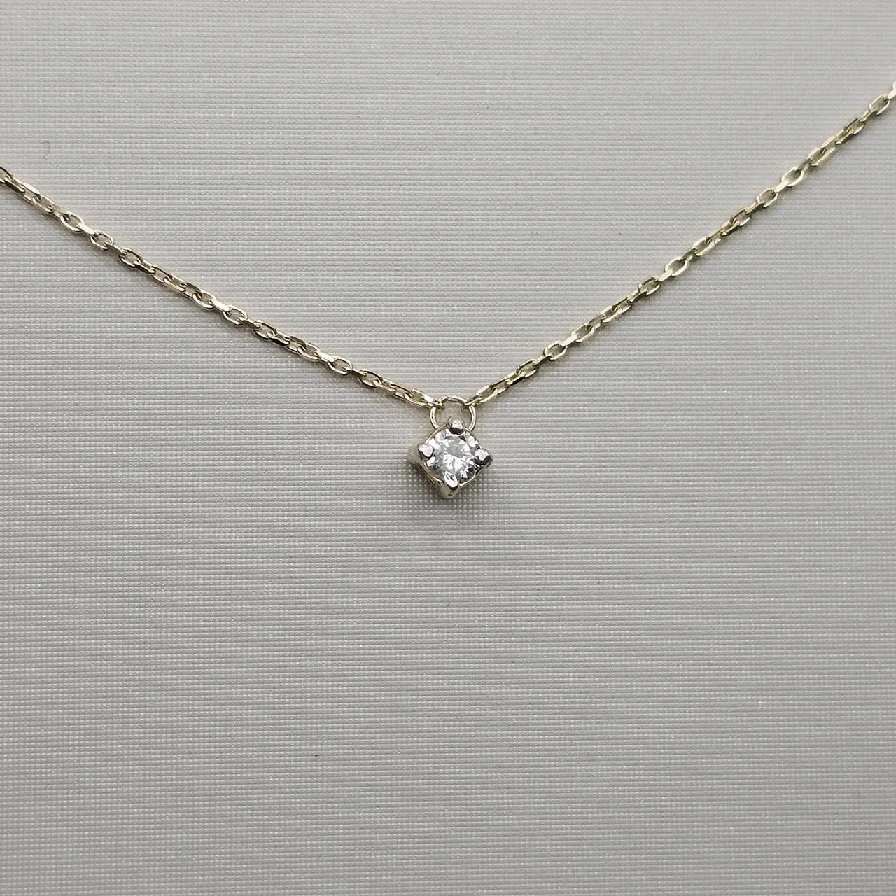 Кулон Deimantas 115578676 0.106Ct VS2/J VG-Cut 45см  - фото 2