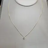 Кулон Deimantas 115578676 0.106Ct VS2/J VG-Cut 45см 