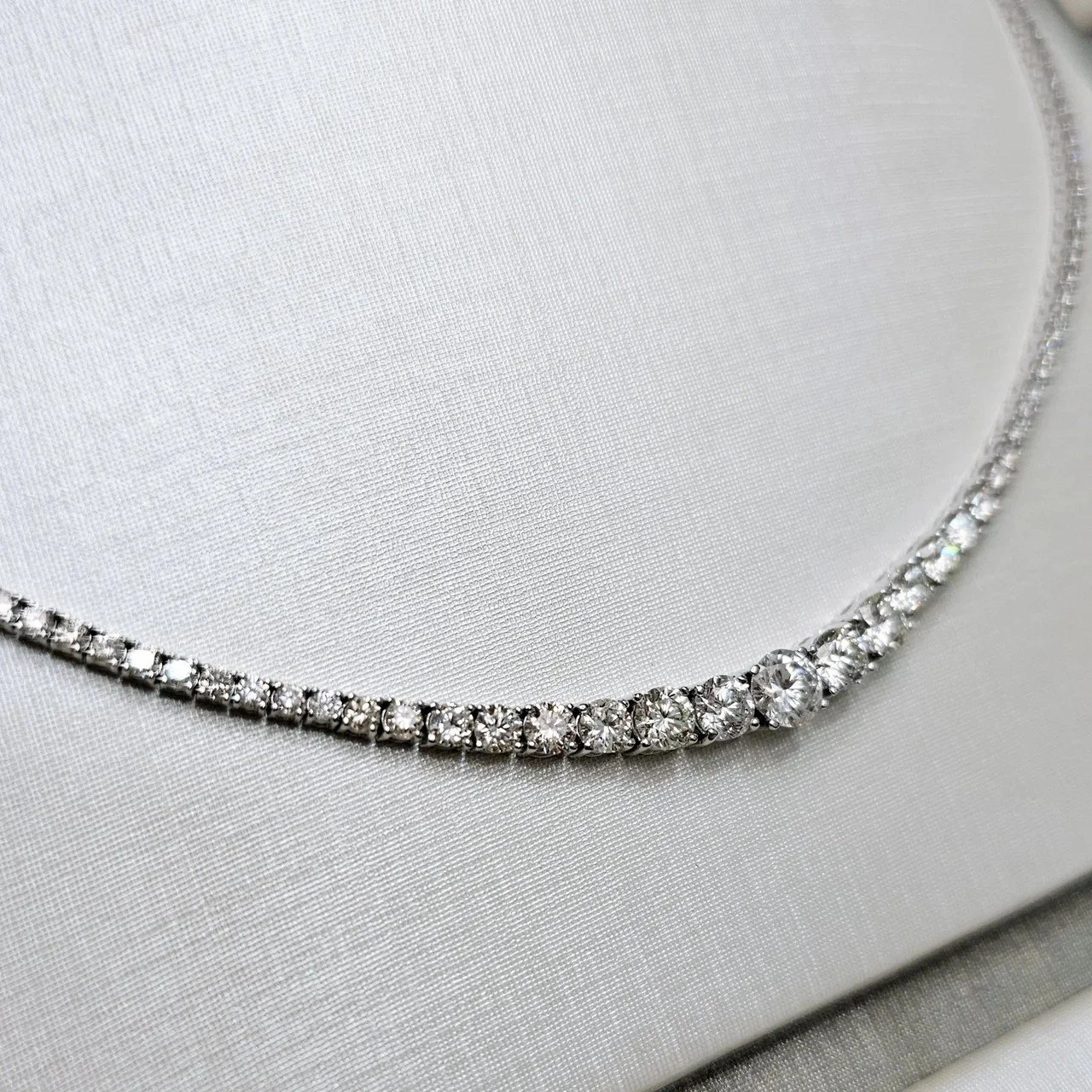 Колье Deimantas 108008708 43см 18,11гр 4,93ct. 