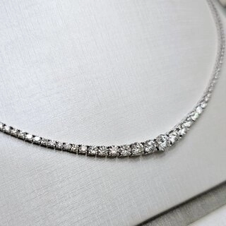 Колье Deimantas 108008708 43см 18,11гр 4,93ct. 