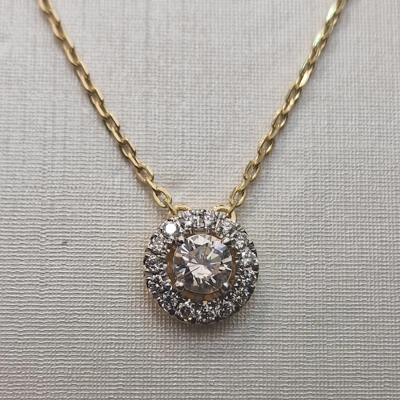 Колье Deimantas 104841979 40см 2,83гр 0,55ct. 