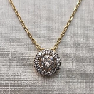 Колье Deimantas 104841979 40см 2,83гр 0,55ct. 