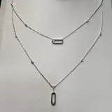 Колье Deimantas 116139981 0,34Ct VS1/H VG-Cut 58см  - фото 2