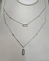 Колье Deimantas 116139981 0,34Ct VS1/H VG-Cut 58см 