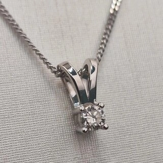 Колье Deimantas 105630259 40см 0,91гр 0,18ct. 