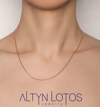 Цепь Бронницкий Ювелир 11030190145 45см 2,63гр. 