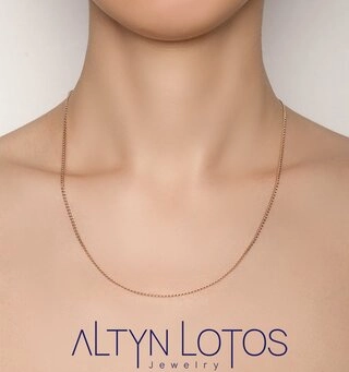 Цепь Бронницкий Ювелир 11030190150 50см 2,87гр. 