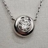 Колье Deimantas 116140021 0,32Ct SI1/I VG-Cut 46см  - фото 2