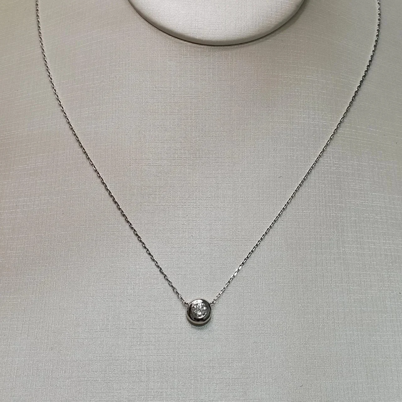 Колье Deimantas 116140021 0,32Ct SI1/I VG-Cut 46см  - фото 3