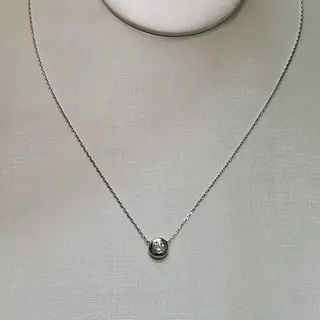 Колье Deimantas 116140021 0,32Ct SI1/I VG-Cut 46см  - фото 3