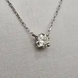 Колье Deimantas 116139990 0,51Ct VS1/L VG-Cut 46см  - фото 3