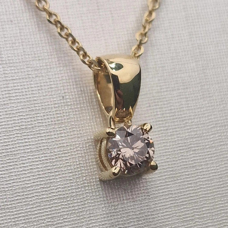 Кулон Deimantas 105630802 40см 1,08гр 0,44ct. 