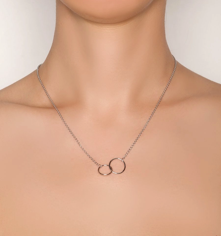 Колье Красцветмет НХ22-1554Ю-3 45см 4,39гр. 