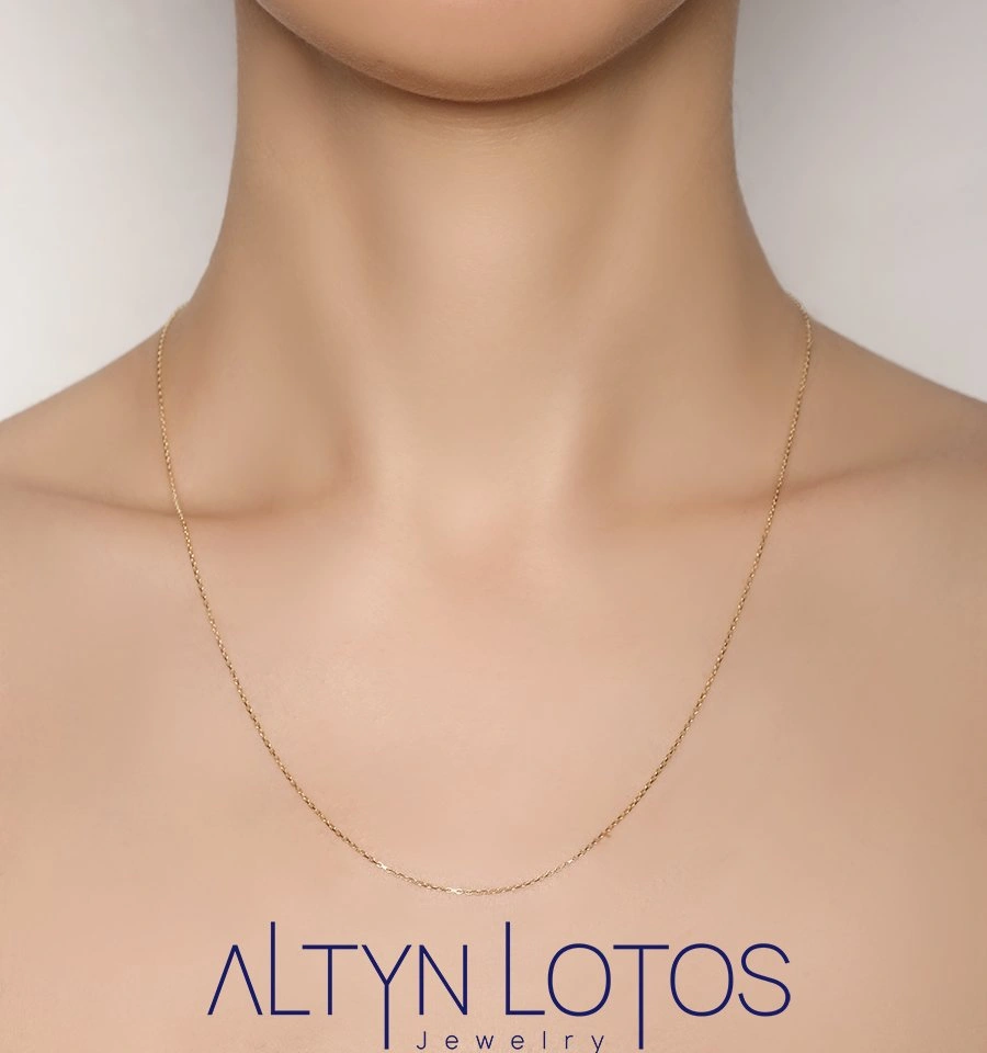 Цепь Бронницкий Ювелир 51030141750 50см 1,79гр. 