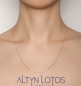 Цепь Бронницкий Ювелир 51030141750 50см 1,79гр. 