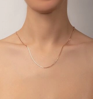 Цепь Бронницкий Ювелир 11040050150 50см 4,24гр. 