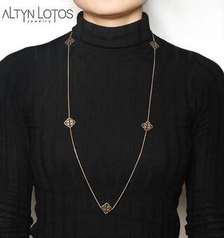 Колье Кристалл NM908 13,43гр. 