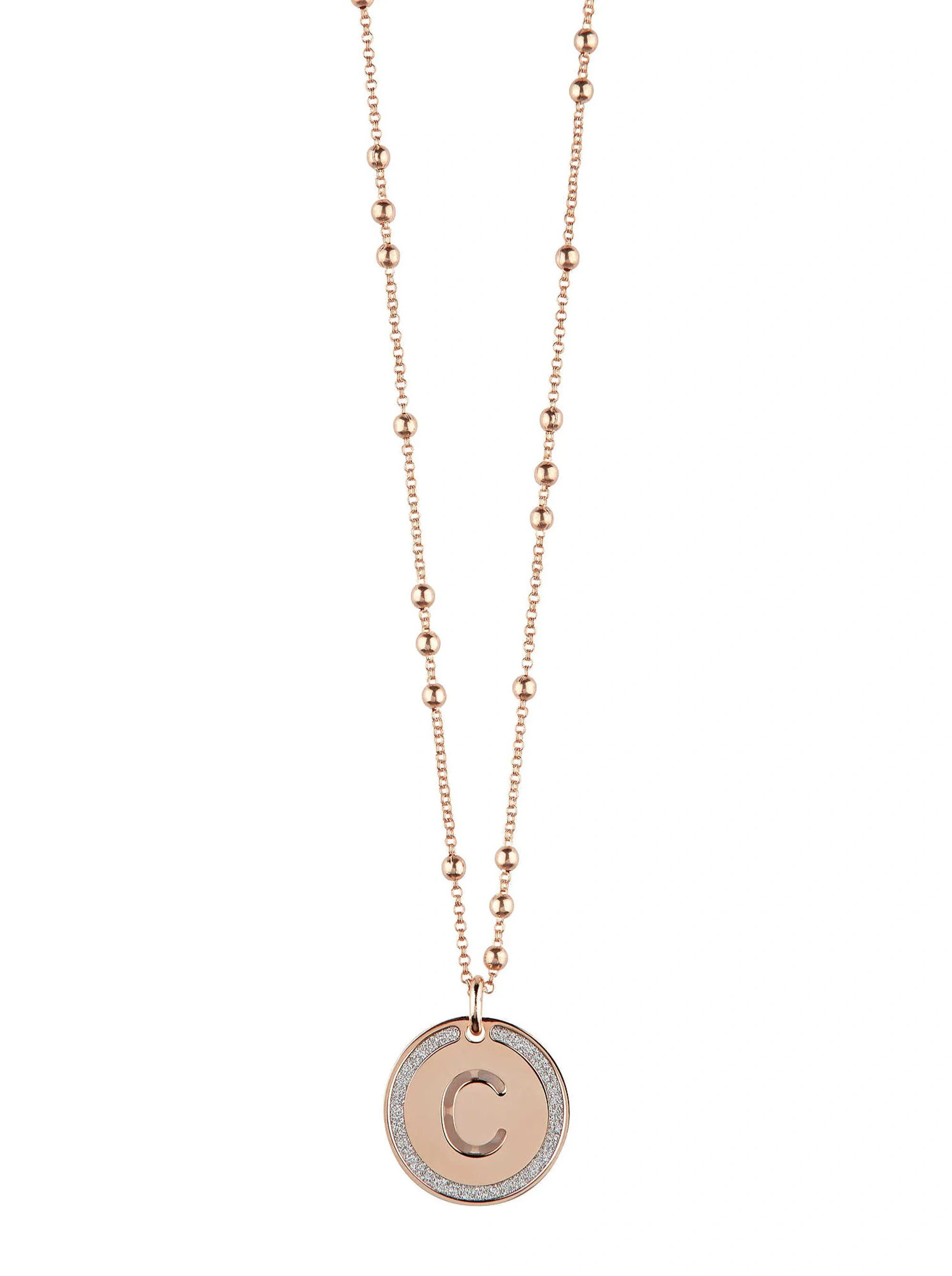 Колье Bliss Constella Буква С 1536 45см 27.1крт.