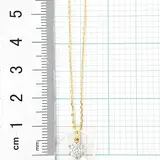 Колье Goldos Premium SDP1824-1 45см 2,2гр 0,13ct. 