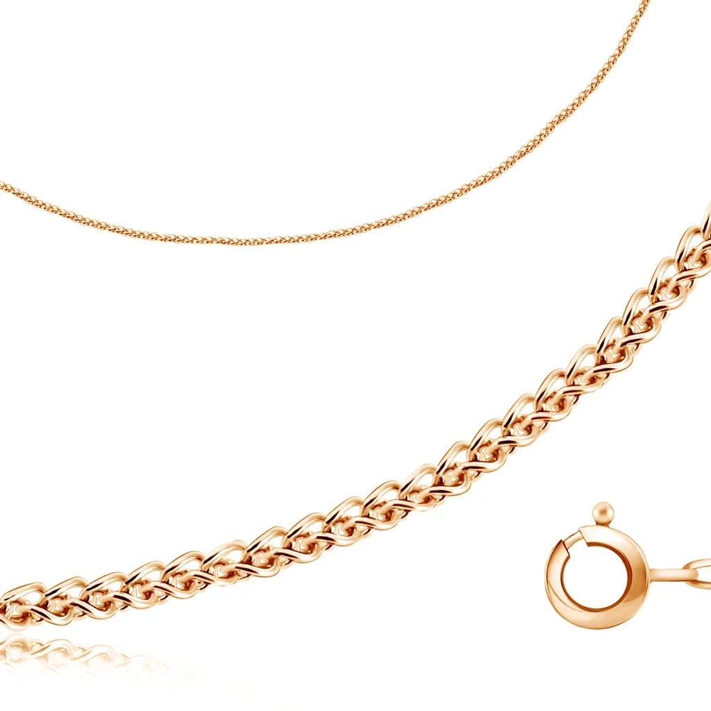 Цепь Бронницкий Ювелир 11030210055 55см 3,69гр. 