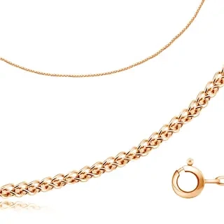 Цепь Бронницкий Ювелир 11030210055 55см 3,69гр. 