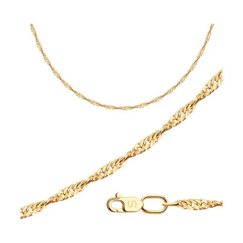 Цепочка Sokolov 581060402 55 см 5.19 гр  - фото 3