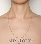 Цепь Бронницкий Ювелир 11030210055 55см 3,68гр. 