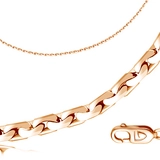 Цепь Бронницкий Ювелир 11080141155 55см 11,04гр.  - фото 2