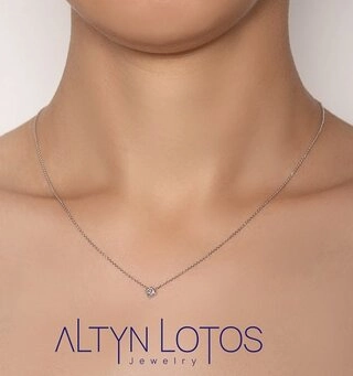 Колье Mi Amor Ц/309-220 45см 2,05гр. 