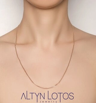 Цепь Бронницкий Ювелир 11030190155 55см 3,16гр. 