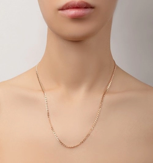 Цепь Бронницкий Ювелир 11050500150 50см 6,67гр. 