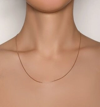 Цепь Бронницкий ювелир 11038164750 50см 3,11гр. 