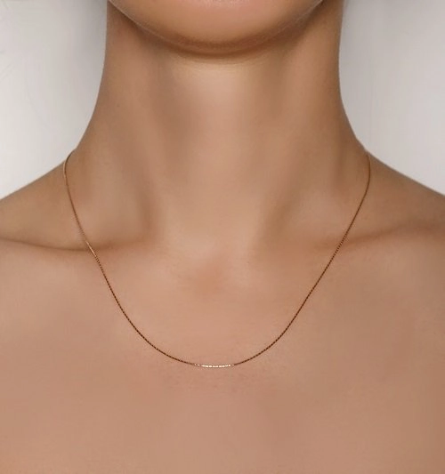 Цепь Бронницкий ювелир 11038164745 45см 2,93гр. 