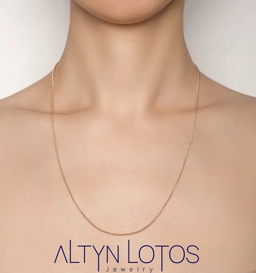 Цепь Бронницкий ювелир 11030210055 55см 3,64гр. 