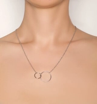 Колье Красцветмет НХ22-1627Ю-3 50см 5,09гр. 