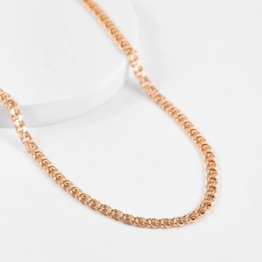 Цепь Талант 4527012_050320449 длина 50 см, вес 3.93 г золото, плетение гарибальди 