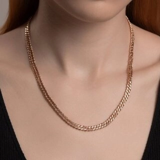 Цепь SOKOLOV 502011006 длина 50 см, вес 12.91 г золото, плетение двойной ромб 