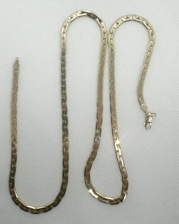 Цепь Золото России 765788 длина 65 см, вес 38.9 г золото, плетение якорное 