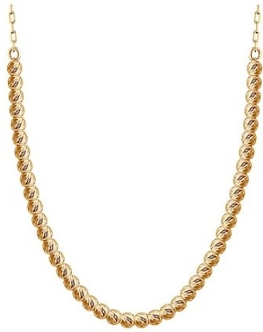 Колье Diamant 51-170-01179-1 длина 45 см вес 2.69 г золото, без вставок 